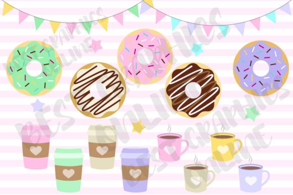 Download Donut Clipart Food Clipart Sweet Treats - Premium Bundle