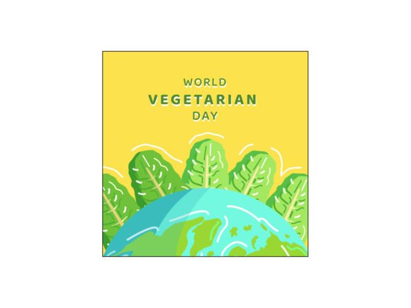 Download World Vegetarian Day Illustration Banner - Vegetarian Collection